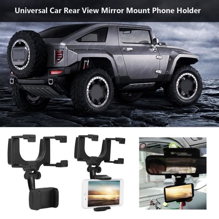 Accessoires de voiture Support pour téléphone rétroviseur montage Auto téléphone Mobile supports Support universel de Navigati-HB044