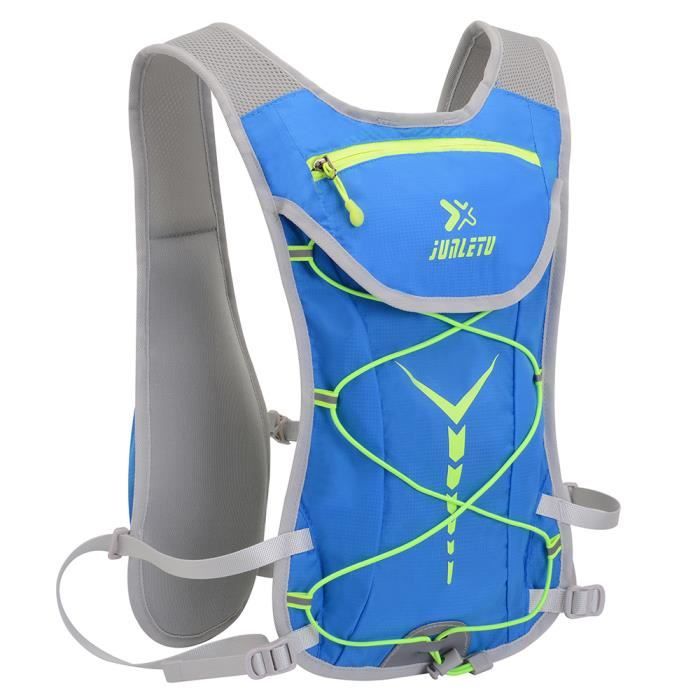 Sac d'hydratation pour vessie à eau 2L grande capacité résistant à l'usure respirant léger pour randonnée cyclisme course-d