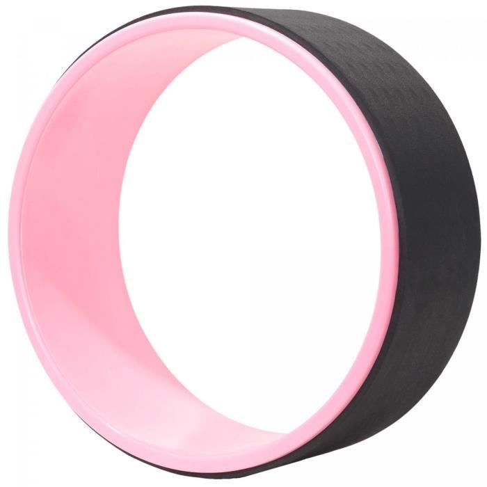 Roue de Yoga et pilates - diamètre 32,5cm Yoga wheel Gorilla Sports - Rose
