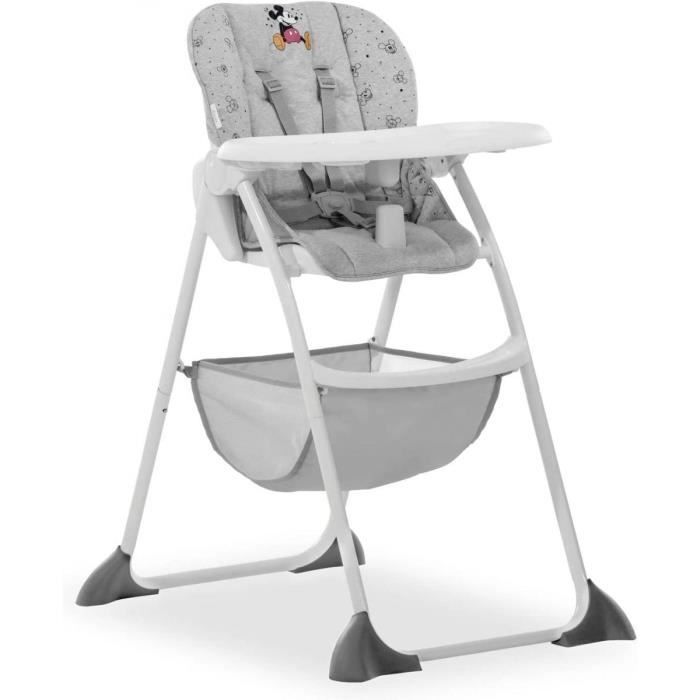 Hauck - H-64109-EN-000-S00 - Chaise Haute Sit N Fold Mickey Mouse Gris