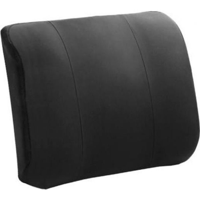 Coussin lombaire | pour posture | Viscoélastique | Noir | Mobiclinique