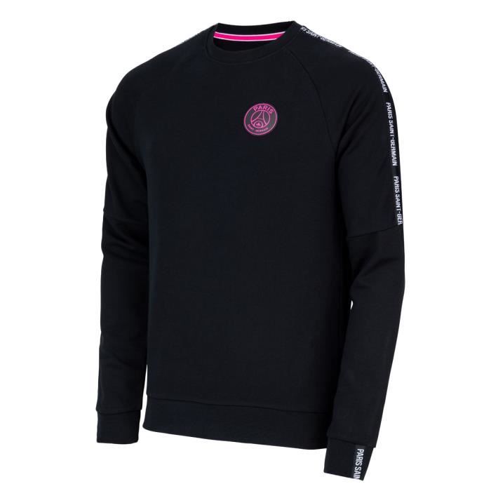 Sweat à capuche Paris Saint Germain Weeplay stripes - noir - L