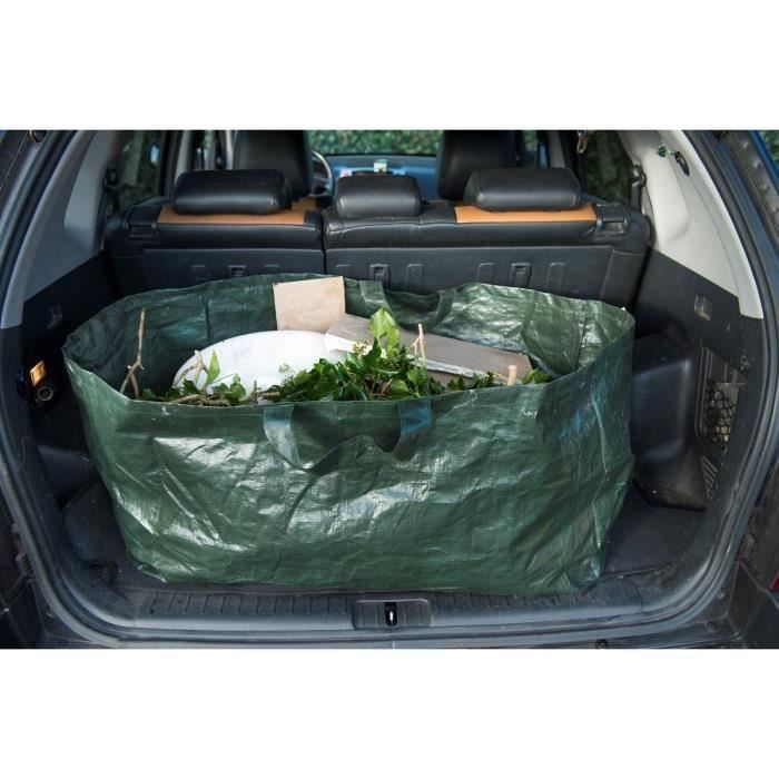 Nature Sac poubelle de jardin Rectangulaire 2225 L Vert
