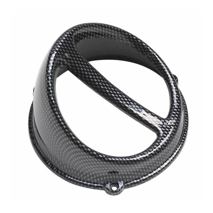 Ecope de refroidissement adaptable mbk 50 booster 1990+2003, stunt 2000+2003-yamaha 50 bws 1990+2003, slider 2000+2003 carbone