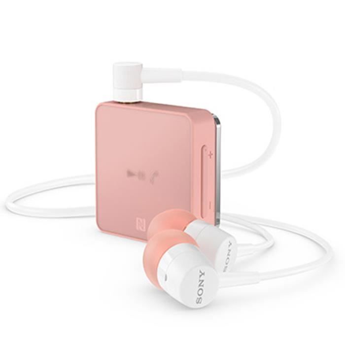 Sony SBH24 Écouteurs Oreillette Bluetooth -Rose