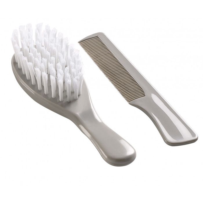 THERMOBABY Brosse et peigne - Gris