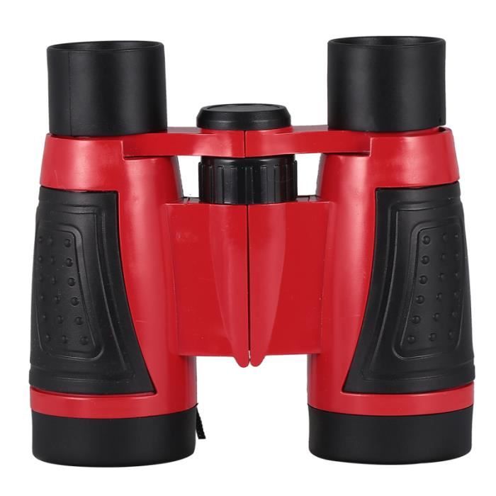 Jumelles 1pc 6x30 pour enfants Télescope double tube pour (rouge) TELESCOPE