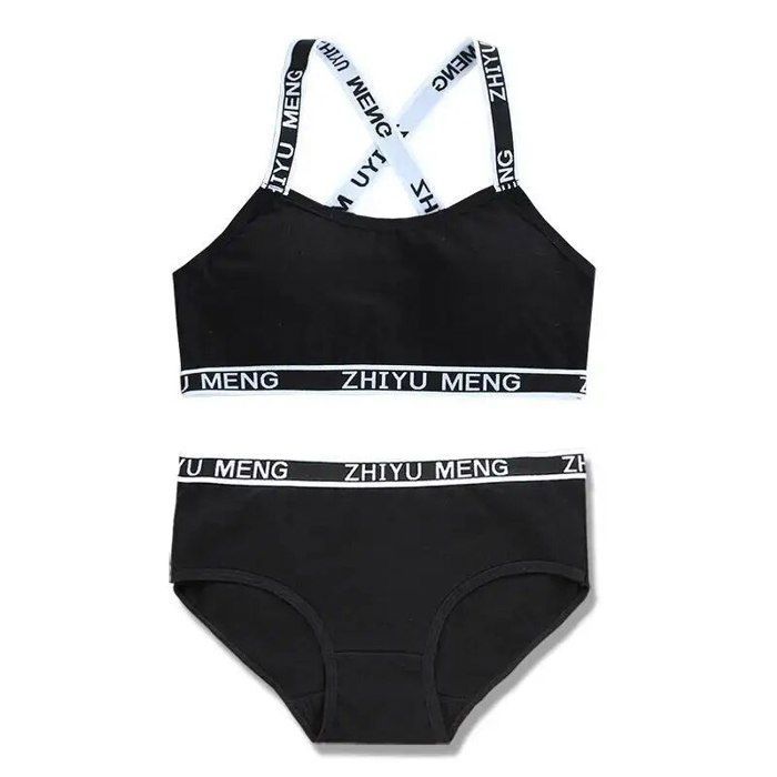 Ensemble de soutien-gorge et culotte pour adolesce... - Grandado