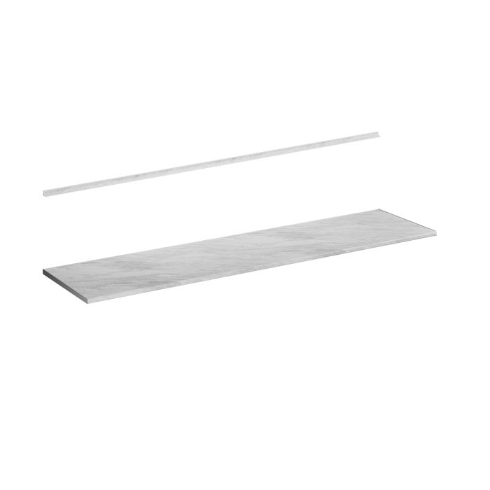 Plan de travail cuisine R-Line 240cm Marbre Vicco 42076
