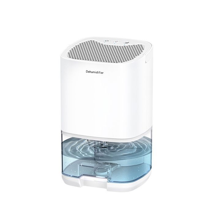 Déshumidificateur Air 1L/T (3L), Absorbeur Humidité Electriquesous Sous 40 DB Pour 30m²-70m² Salle Bain Appartement, Sous-sol, Avec Arrêt Et Dégivrage Automatiques, Lumière Ambiance Colorée