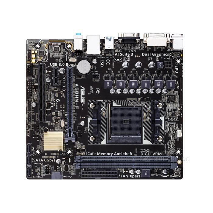 Carte mère ASUS A68HM-F AMD A68H Socket FM2+ 2xDDR3 32GB Micro ATX - Asus