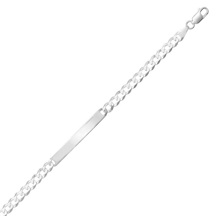Gourmette identité EDS JEWELS Femme Argent fin 925 6mm 7 Grammes 40762