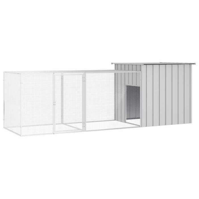 vidaXL Cage pour poules 300x91x100 cm