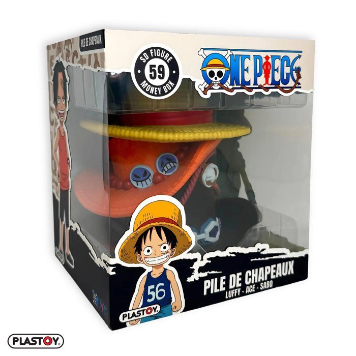 Tirelire One Piece Pile De Chapeaux Plastoy - vue 2