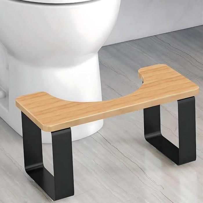 Marchepied WC Pour Adulte - Tabouret Squat Physiologique Antidérapant Et Robuste Pour Confort Et Santé