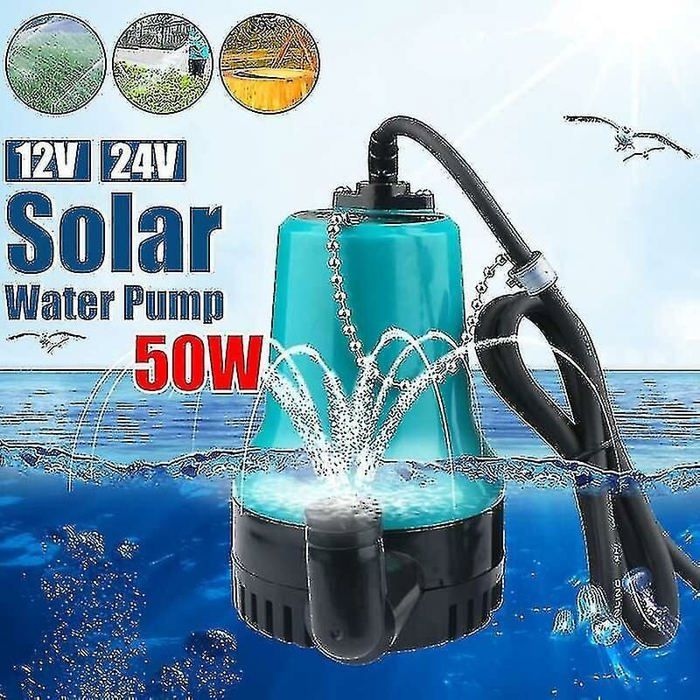 Comparer les prix de 50w 4500l/h 2.5m Dc 24v pompe à eau solaire moteur sans brosse Circulation de leau pompe Submersible fontaine dirrigation étang