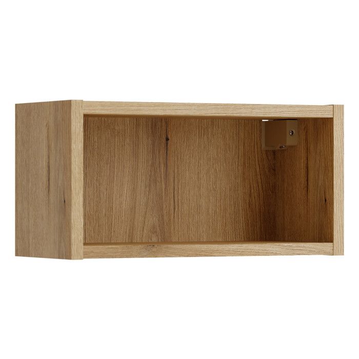 Étagère cube de salle de bain suspendue 40 x 20 cm NOVA chêne Coast Evoke Étagère cube de salle de bain suspendue 40 x 20 cm NOVA chêne Coast Evoke