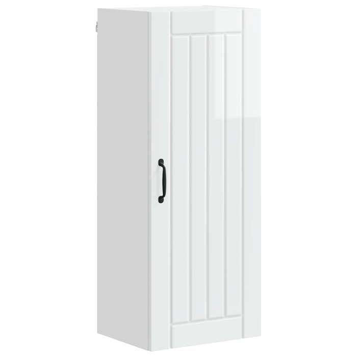 En solde Buffet de cuisine( 1 pc) Meuble bas/Armoire rangement Blanc brillant 40x31x100 cm A1854