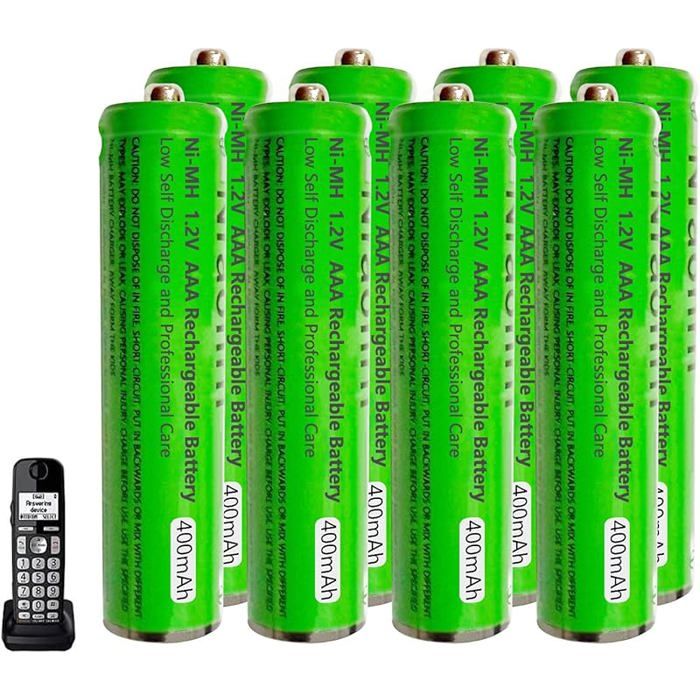 Pile Rechargeable AAA 400mah 1 2v pour Téléphone Pile AAA 400mah NiMH — free download