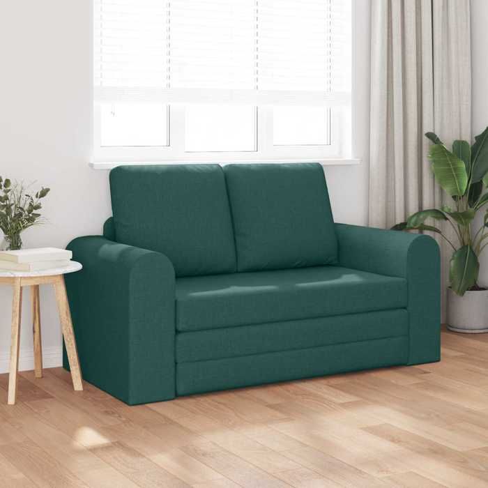 Tissu CANAPÉ FIXE - SHIELDPRO® - CANAPE CONVERTIBLE - pour salon - 60cm Vert foncé 277009