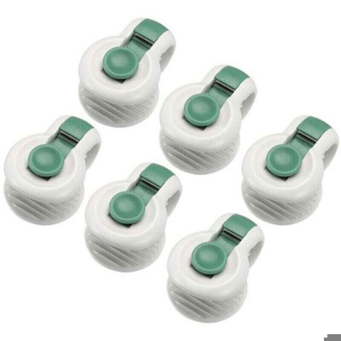 6 pièces attaches de clip de couette pour le placement sans angle des accessoires de literie fixateurs anti-déménagement vert