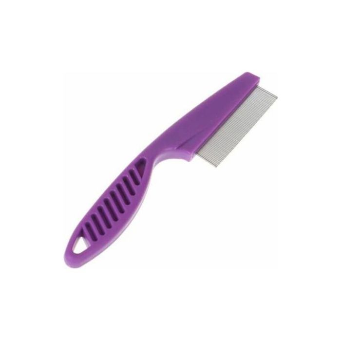 Pet Shop Peigne anti-puces en acier inoxydable confortable