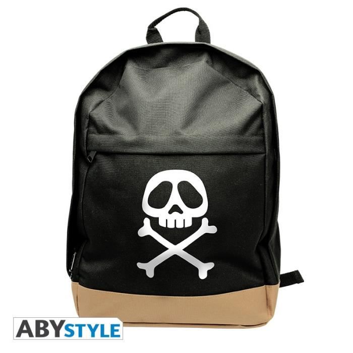 ABYstyle - ALBATOR - Sac à dos - Emblème Noir - Bagagerie