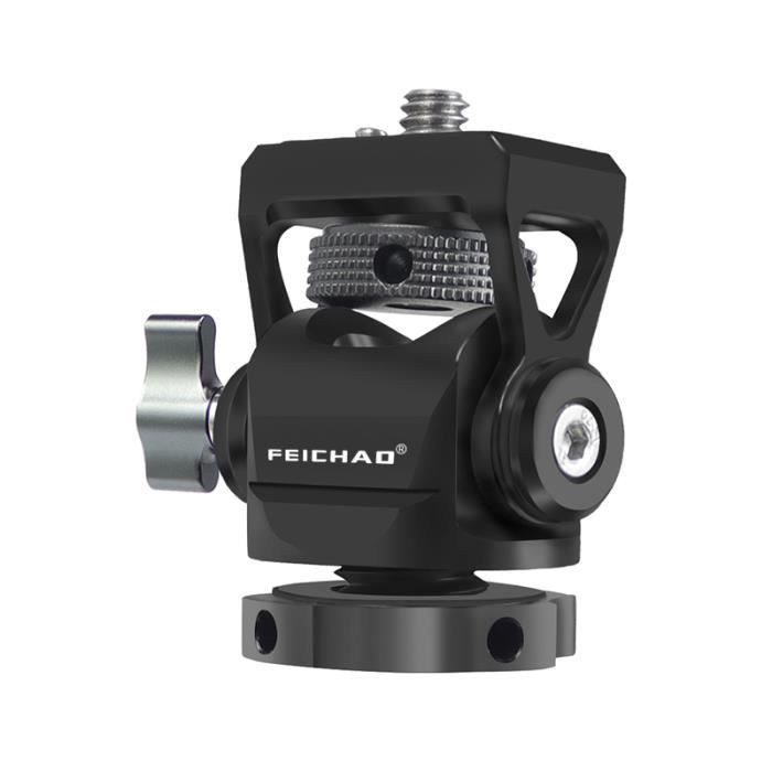 Platine GO-TRAY Avec Poignée À Boule De 25 Mm Support Lampe Qudos Pour Camera Gopro