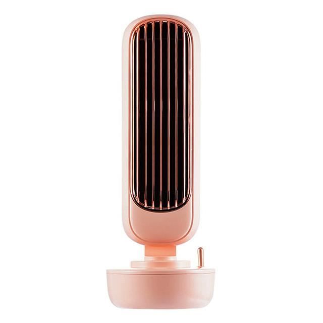 Ventilateur Tour Sans Lames USB - Refroidisseur D'Air Portable Silencieux - Mini Climatiseur Bureau - Blanc