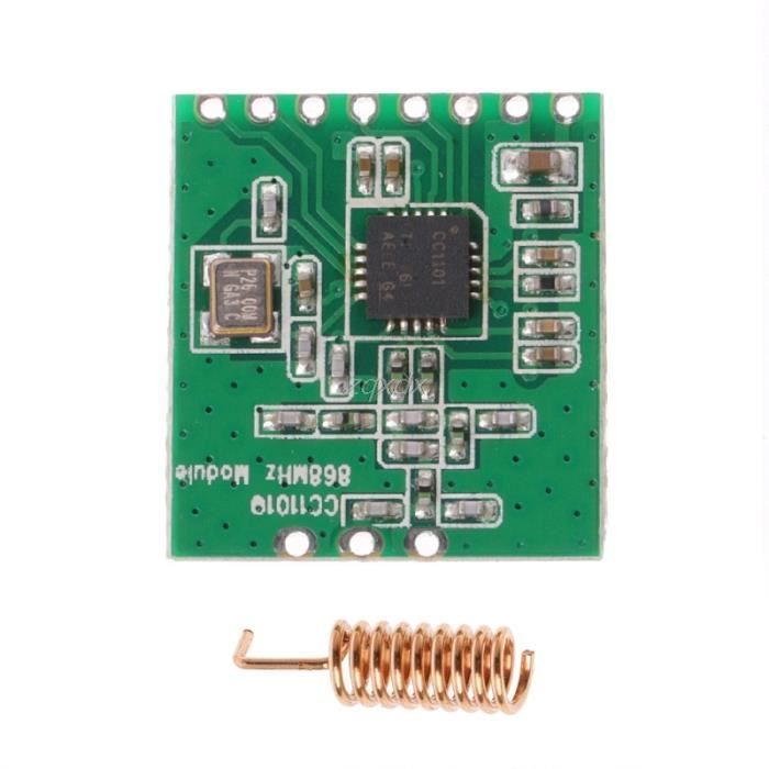 Module émetteur récepteur sans fil, 868 MHz, pour Raspberry Pi, CC1101 ...