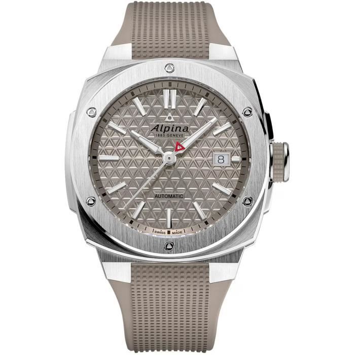 Montre - ALPINA - AL-525BG3AE6 - Caoutchouc Beige - Résistante à leau 20 bar - Automatique Montre - ALPINA - AL-525BG3AE6 - Caoutchouc Beige - Résistante à leau 20 bar - Automatique