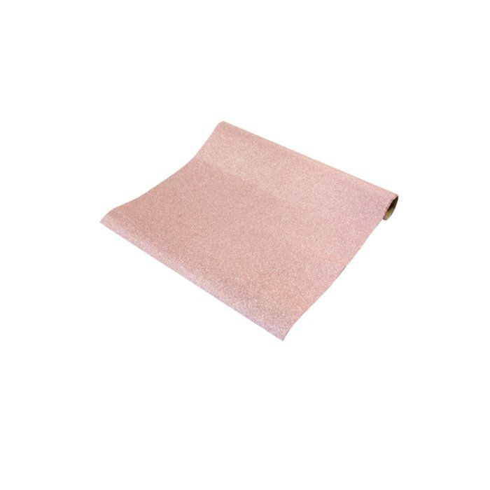 CHEMIN DE TABLE ROSE GOLD PAILLETE