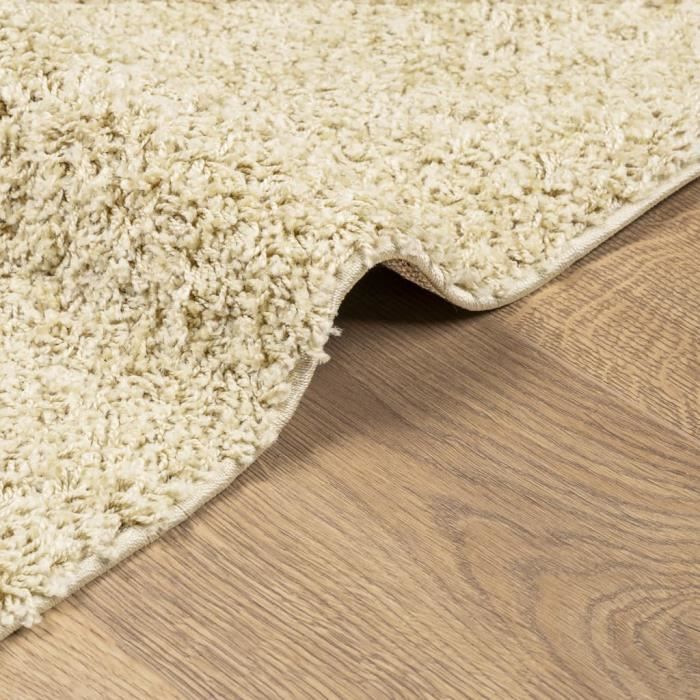 Tapis De Salon Surya PUKYU - Bohème, Poils Longs Shaggy, 160x213cm, 100% Polypropylène