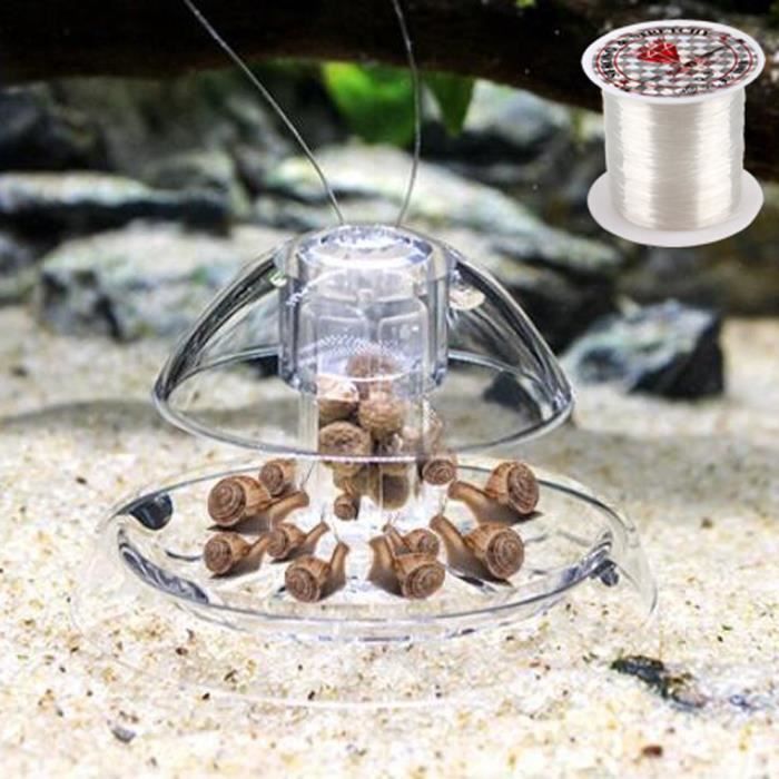 Meilleurs prix pour Piège à Escargot - SENZEAL - Pour Aquarium - Transparent - 60mm * 35mm