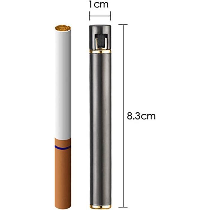 Briquet Au Butane, Briquet Rechargeable Au Butane En Forme De Cigarette