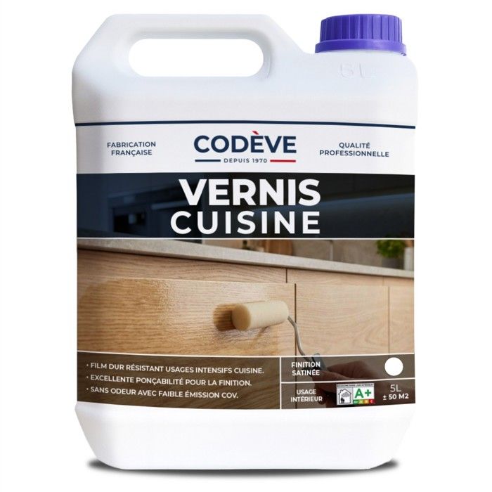 Vernis Cuisine - 5 L - Codeve Bois