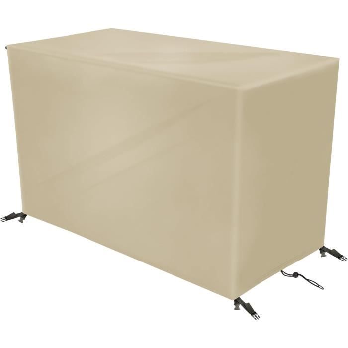RICHIE Housse Impermeable Meubles Jardin 240x140x90 Cm - Protection PVC Oxford 600D