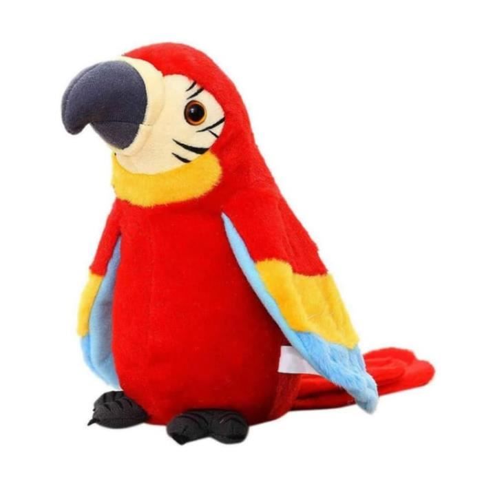 Meilleurs prix pour Jouet en peluche de perroquet parrot,animal de compagnie électronique parlant du jouet en peluche perroquet,répète ce que vous dites