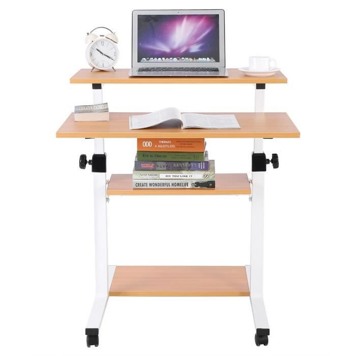 Generic Table Tyler Station de Travail pour Ordinateur de Bureau ou Maison Noir 