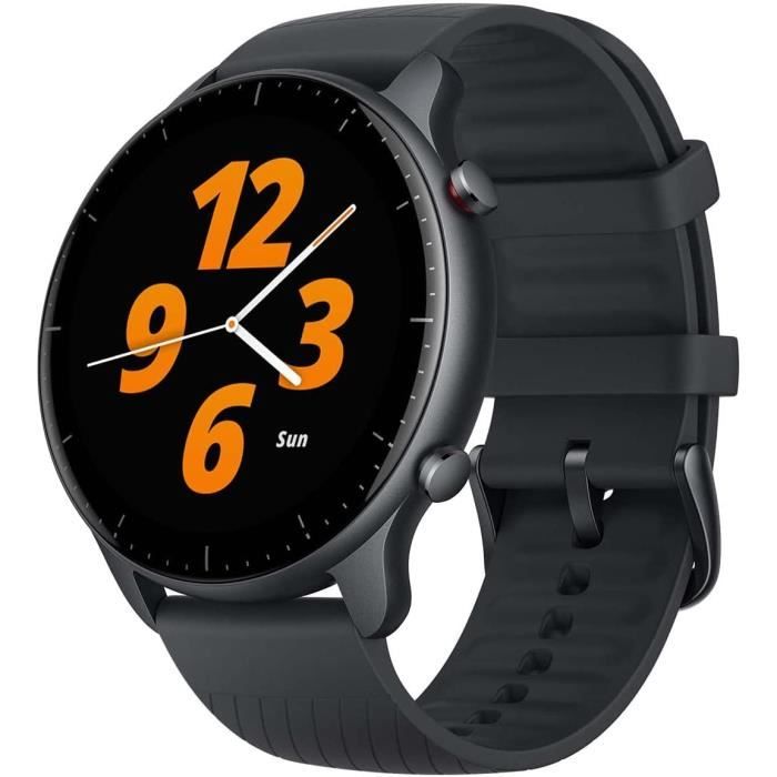 Montre Connectée Smartwatch Alexa Intégré - Bracelet Intelligent 1.83" HD Étanché IP68, Appels Bluetooth, 100+ Sports, Santé Complète Homme/Femme (Noir)