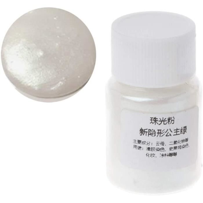 Resin Kunst Poue Pigmentée Nacrée, Interférence Rose, 50 G, Poue De