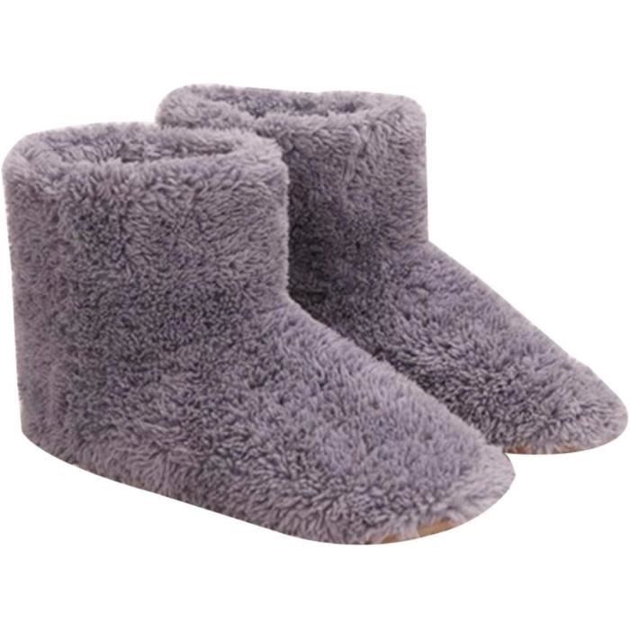 Chauffe-Pieds Chaussures chauffantes électriques Pantoufles