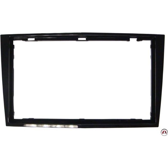Facade autoradio 2Din Opel Corsa ap06 - Noir laque