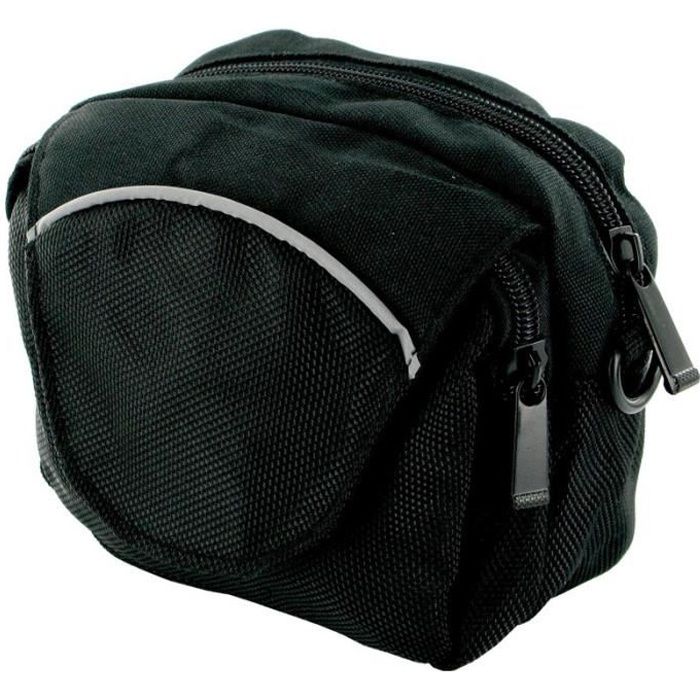 Pochette Rigide Pour Appareil Photo - PU + EVA, Protection Anti-choc - 10x7x4 Cm, Mousqueton - Mini Housse De Transport Légère