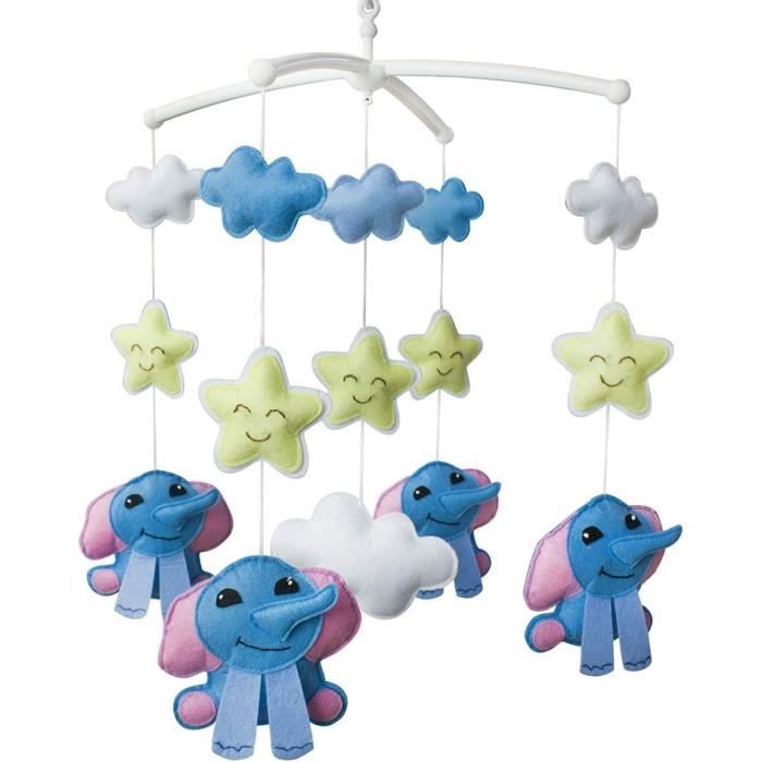 Mobile Musical Bébé SaiXuan - Ours En Peluche Avec Musique Douce