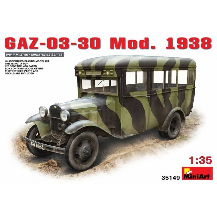 Miniart – Maquette Char Pz. III Ausf. D – Échelle 1/35 – Kit Plastique à Monter, Peindre Et Coller – Seconde Guerre Mondiale
