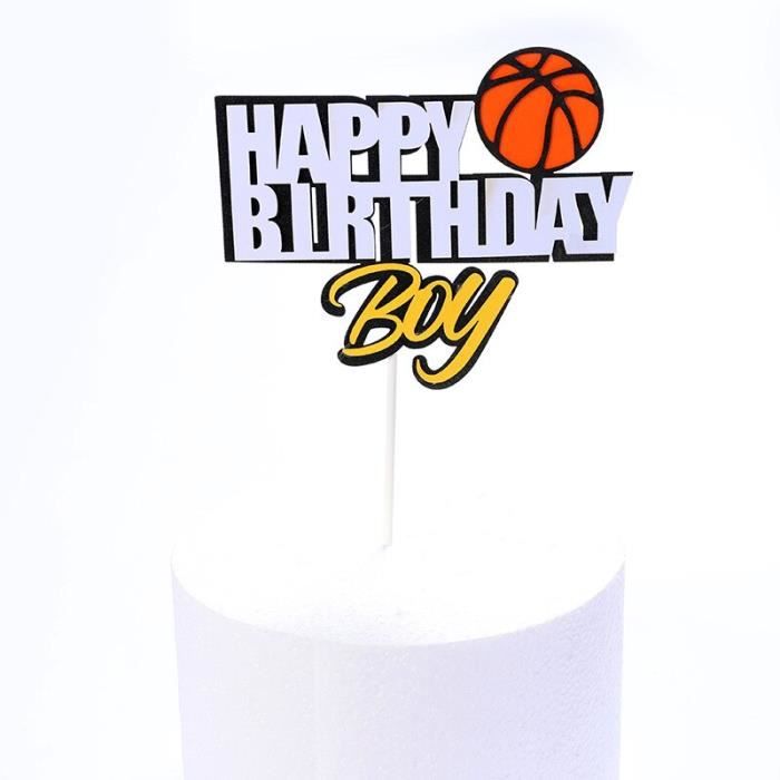 Nba Boy 1 Ensemble Basket Football Sport Theme Decoration Garcons Gateau Decoration Joyeux Anniversaire Gateau Topper 4 Designs Dis Cdiscount Maison Nba Boy 1 Ensemble Basket Football Sport Theme Decoration Garcons Gateau Decoration Joyeux Anniversaire Gateau Topper 4 Designs Dis Cdiscount Maison