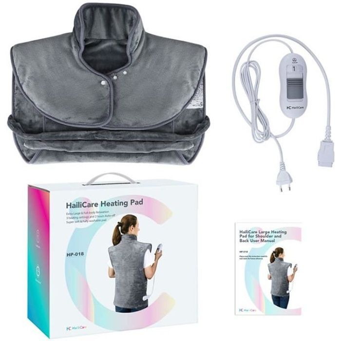 coussin chauffant dos