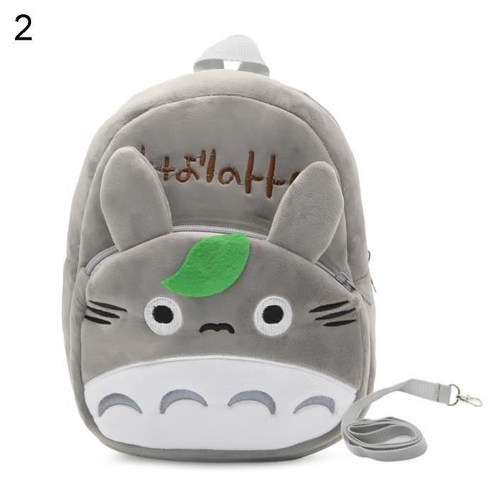 Beau dessin animé enfants filles garçons garçons en peluche sac à dos sac d'école pour enfants totoro G0B15 - Cdiscount Bagagerie - Maroquinerie Beau dessin animé enfants filles garçons garçons en peluche sac à dos sac d'école pour enfants totoro G0B15 - Cdiscount Bagagerie - Maroquinerie