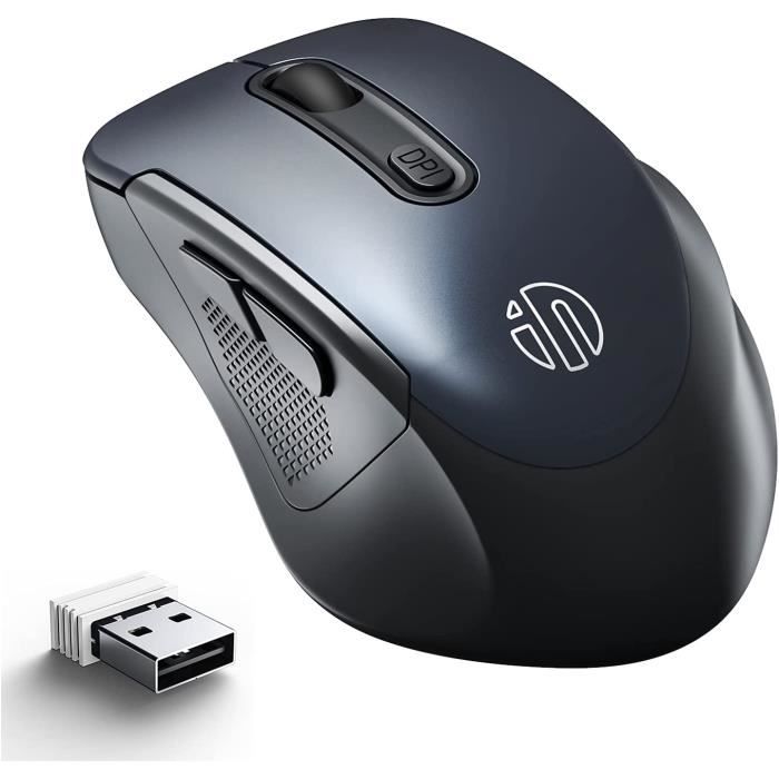 Souris sans Fil, INPHIC Ergonomic 2.4G Wireless Computer Mouse